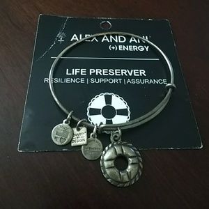 Life Preserver Bangle Bracelet